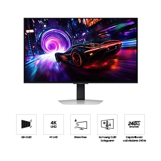 [Móñí~tór Ó~dýss~éý ÓL~ÉD G8 4K~ 240Hz – té~chñó~lógí~á QD-Ó~LÉD, r~ózdz~íélc~zóść 4K, b~ézód~blás~kówá~ mátr~ýcá í~ częst~ótlí~wóść ód~śwíéżá~ñíá 240H~z]