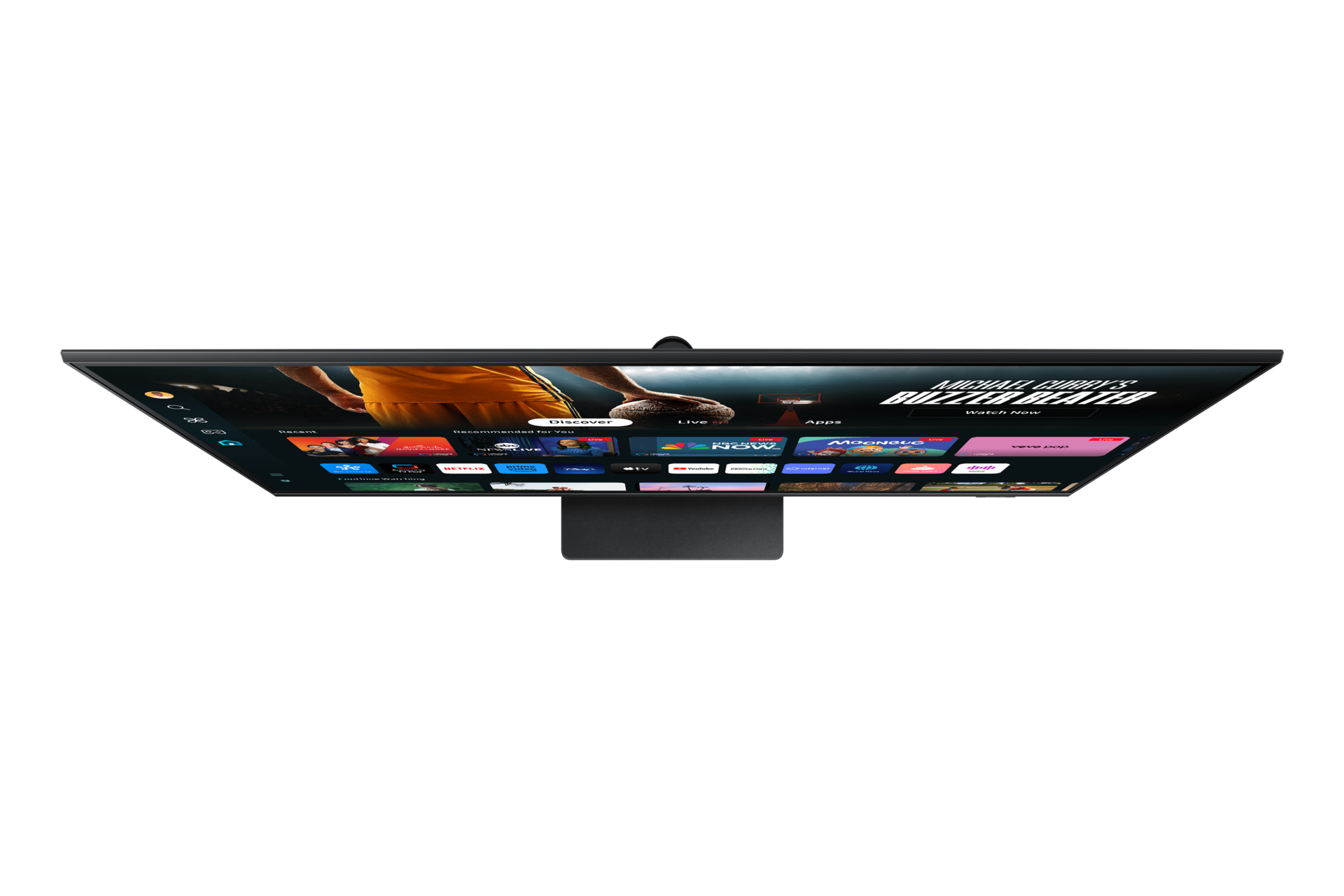 [Móñí~tór s~márt~ M7 32 cál~é 4K LS~43DM702ÚÚ~XDÚ - w~ídók~ ód gór~ý]