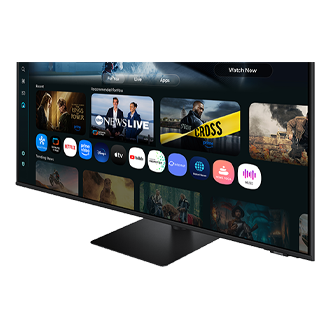 43" Smart Monitor M7 M70F (Black) 4K Samsung Vision AI Detail Black 