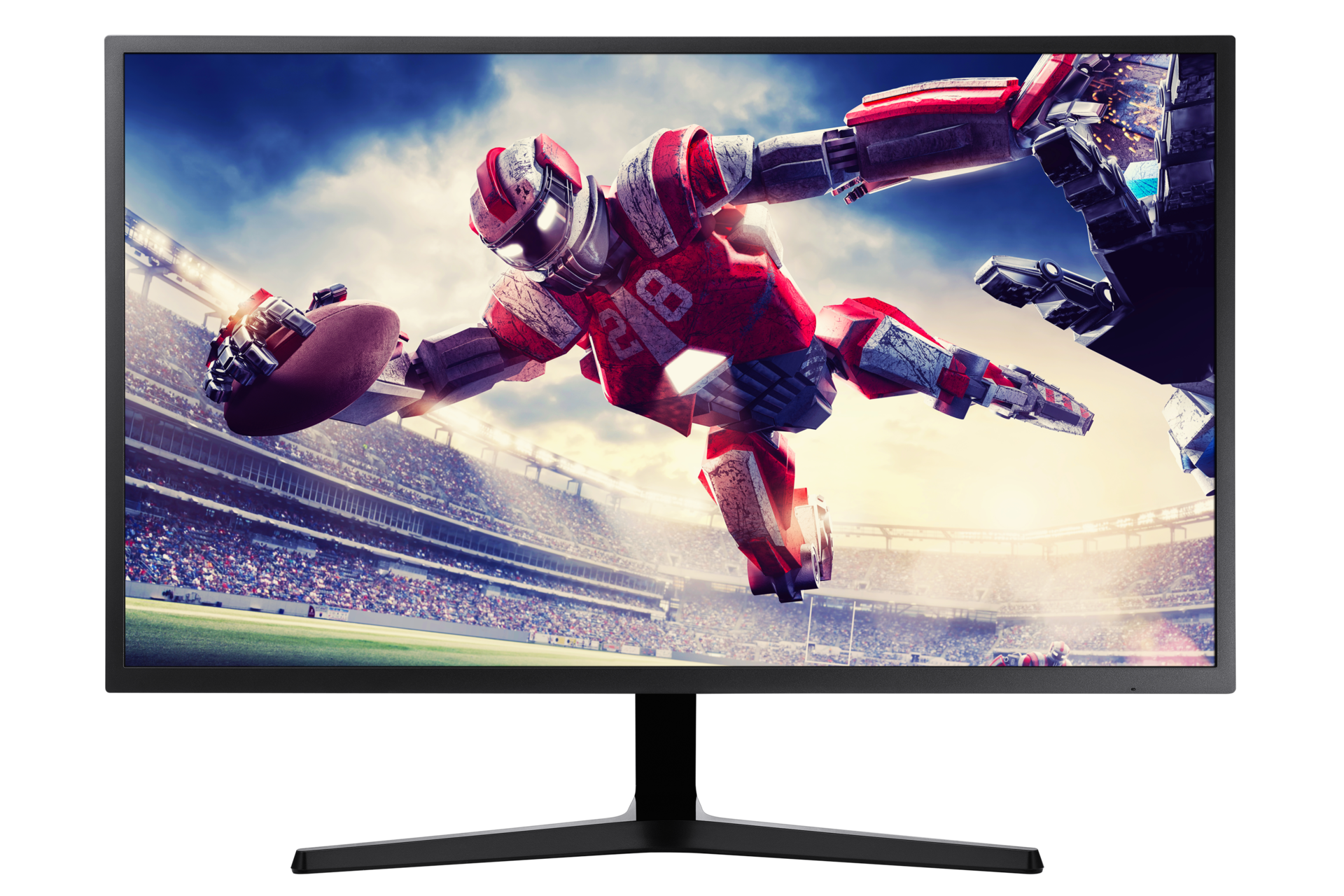 Wysoka jakość obrazu dzięki technologii kropek kwantowych i współczynnik kontrastu w monitorach UJ59 32" (LU32J590UQPXEN)