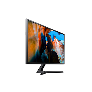 Monitor Samsung UJ59 32" o rozdzielczości UHD (LU32J590UQPXEN) - widok z prawej strony