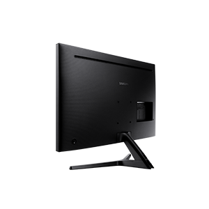 Monitor Samsung UJ59 32" z technologią AMD FreeSync (LU32J590UQPXEN) - widok na tył z lewej strony