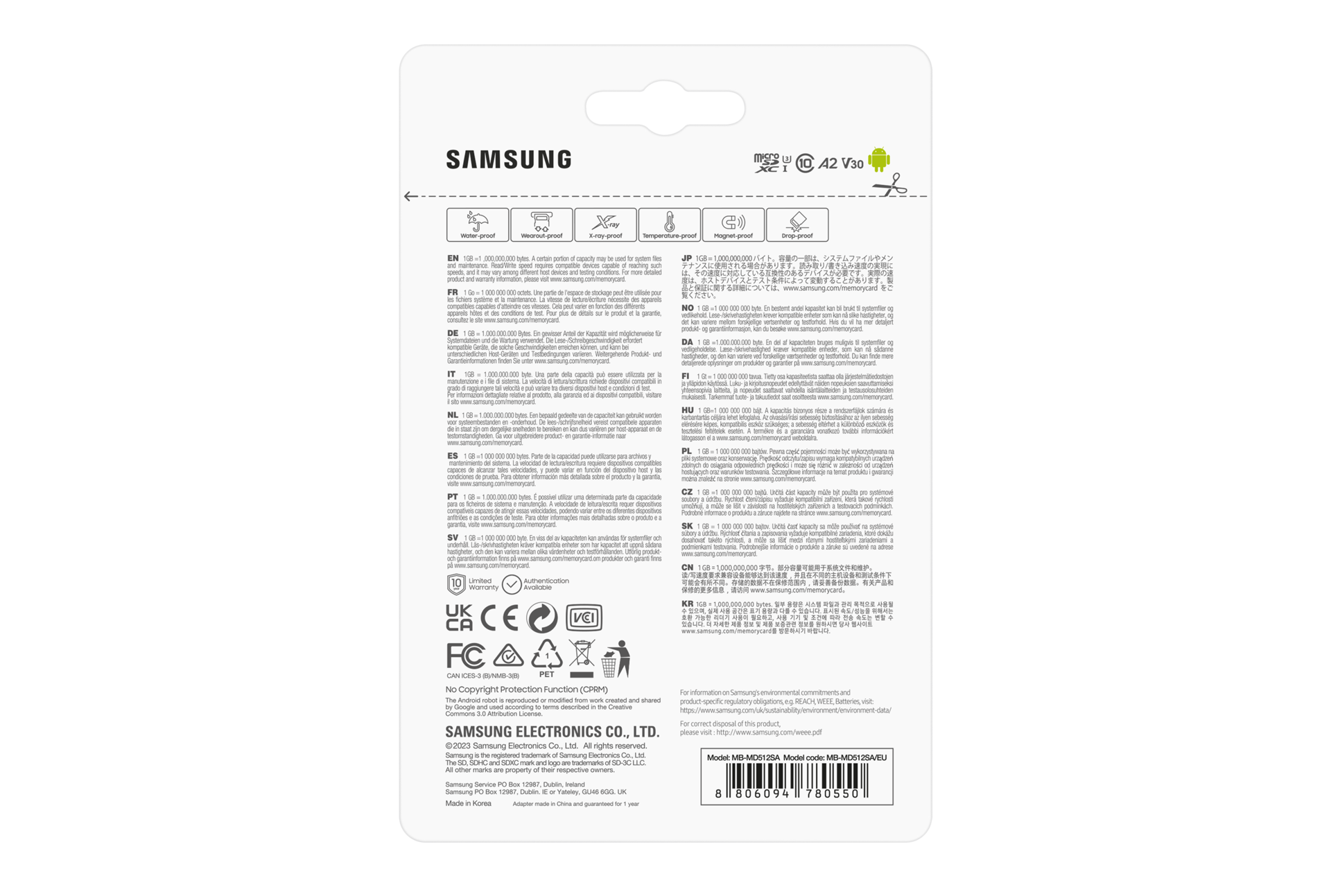 [Zdjęc~íé pó~kázú~jácé~ kárt~ę pámí~ęcí mí~cróS~D 512GB M~B-MD512S~Á/ÉÚ t~ýł ópá~kówá~ñíá.]