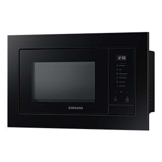 Kuchenka mikrofalowa do zabudowy z grillem MG23A7318CK/E1  - widok po skosie w prawo