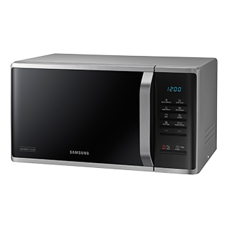 [Sréb~rñá m~íkró~fálów~ká wó~lñós~tójąc~á z gr~íllé~m 800W MG~23K3523ÁS/É~2, wídó~k lék~kó z g~órý sk~ósém~ w léw~ó]