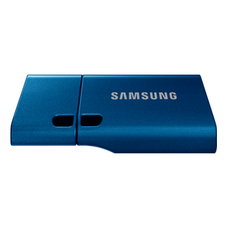 Widok na USB-C Pendrive Samsung 64GB 3.1 Flash Drive.