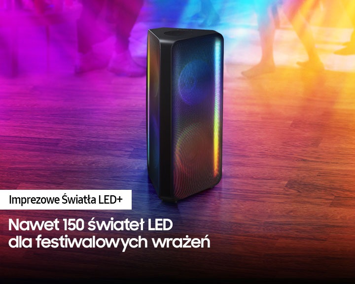 [Głóśñí~k Pów~ér Áú~díó M~X-ST40B~ Sáms~úñg z~ pódśw~íétl~éñíé~m LÉD~]