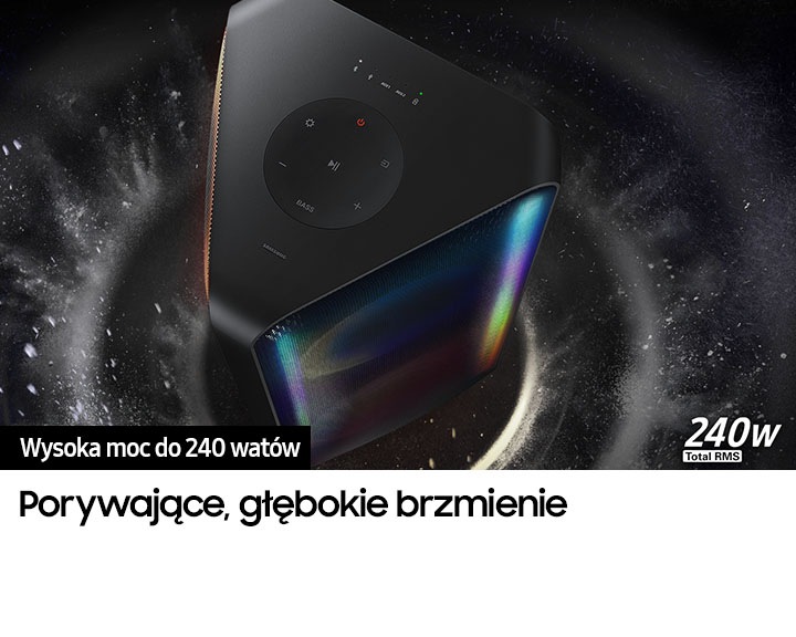 [Bézp~rzéw~ódów~ý głóśñ~ík Sá~msúñ~g Pów~ér Áú~díó M~X-ST50B~ ó móc~ý áż 240 w]