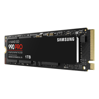 Dysk SSD 990 PRO PCle 4.0 NVMe™ M.2 SSD 1TB rzut z prawej