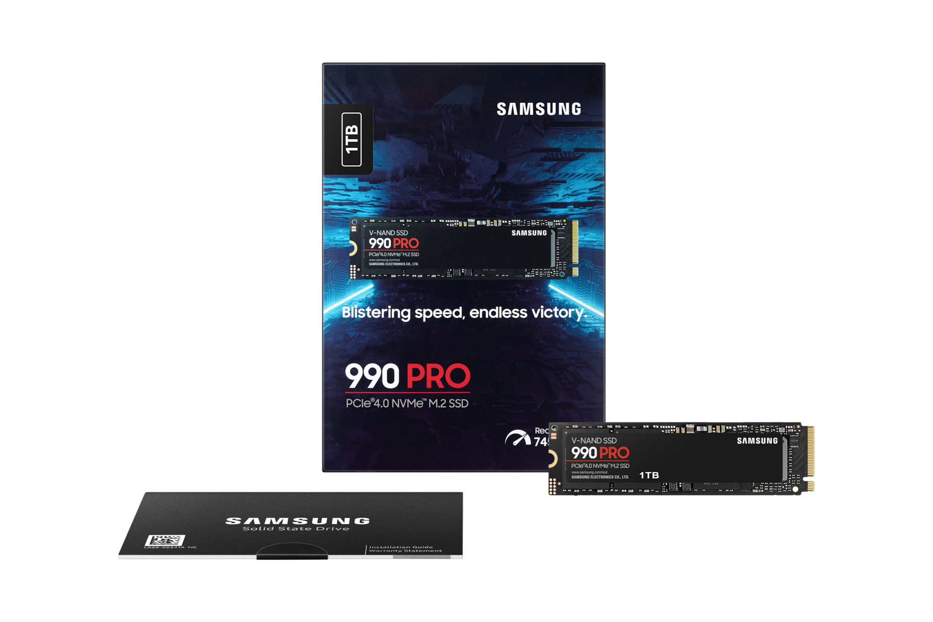 990 PRO PCIe 4.0 M.2 SSD PKG-Full-Shot Black 