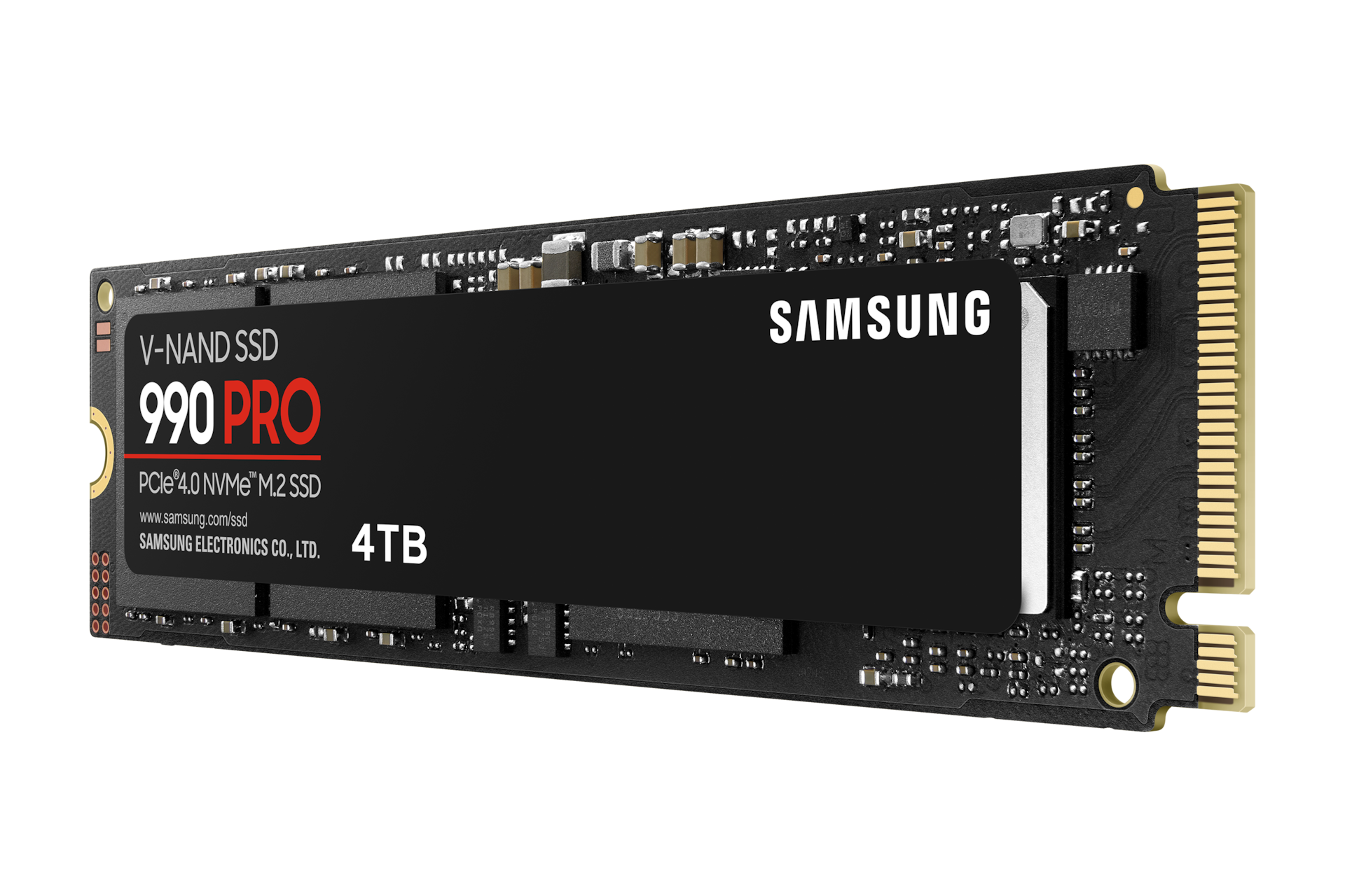 990 PRO PCIe 4.0 M.2 SSD R-Perspective Black 