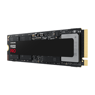 Dysk 9100 PRO NVMe M.2 SSD - widok skosem w lewo