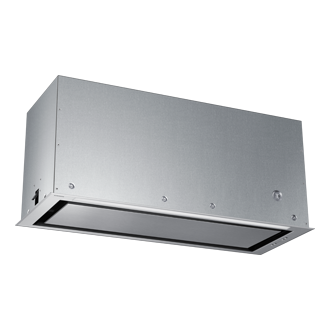Okap do zabudowy NK72FG455CS/UR, widok lewym skosem