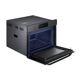 Dopasuj wygląd kuchenki mikrofalowej Samsung NQ50K3130BM do wystroju Twojej kuchni dzieki możliwości zabudowy