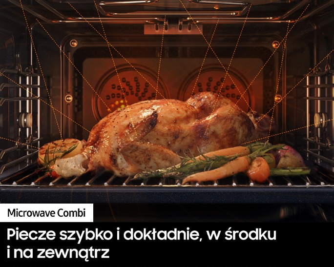 Piekarnik kompaktowy NQ5B5763DBK z mikrofalami do zabudowy bokiem z drugiej strony