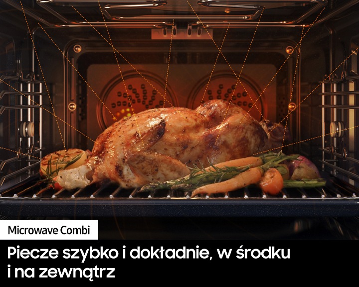 Piekarnik kompaktowy NQ5B5763DBK z mikrofalami do zabudowy bokiem z drugiej strony