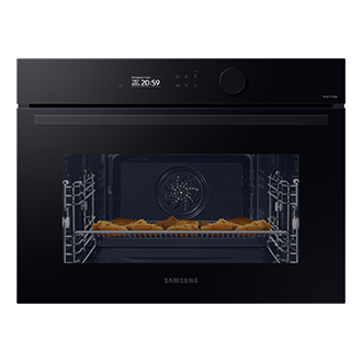 NQ5B5763DBK Piekarnik kompaktowy parowy Natural Steam z mikrofalami WiFi 50 l Czarne szkło