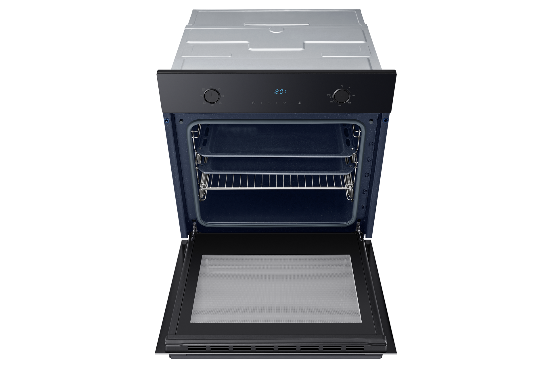 Piekarnik z termoobiegiem NV68A1145CK/EO Samsung widoczny z góry.