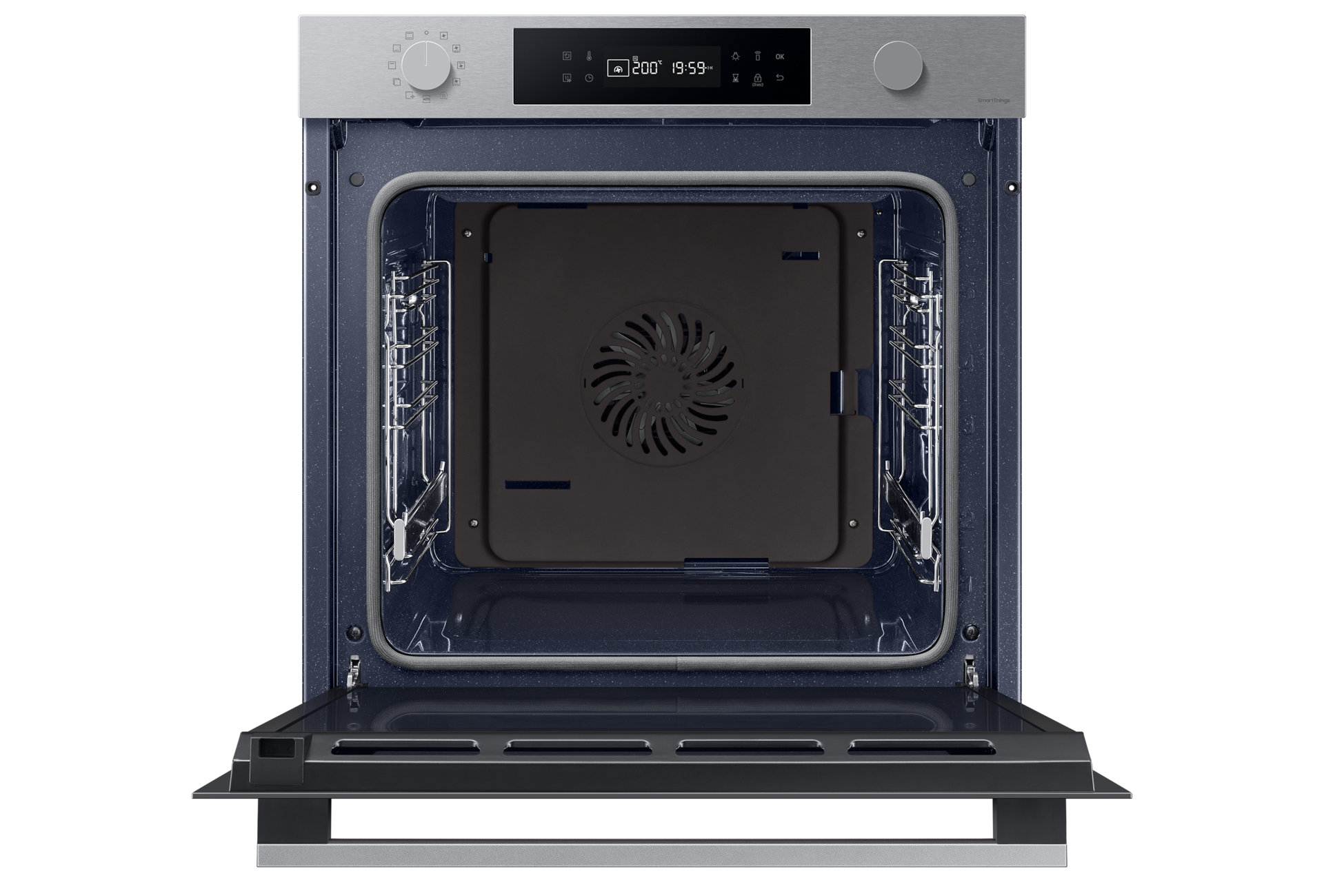 Piekarnik parowy Natural Steam NV7B4140VAS/U2 z WiFi z widocznym wnętrzem bez półek