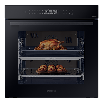 NV7B4225ZAK piekarnik z technologią Dual Cook, WiFi Czarne szkło