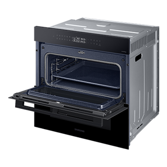 Piekarnik parowy NV7B4345VAS/U2 z Dual Cook Flex do zabudowy z otwartą w pełni jedną komorą 