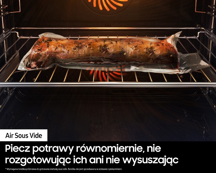 Piekarnik parowy NV7B4345VAK/U2 z Dual Cook do zabudowy bokiem zamknięty