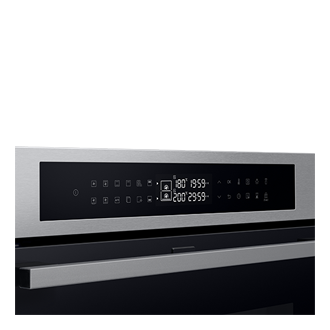 Wyświetlacz LED piekarnika parowego NV7B4345VAS/U2 z Dual Cook do zabudowy bokiem