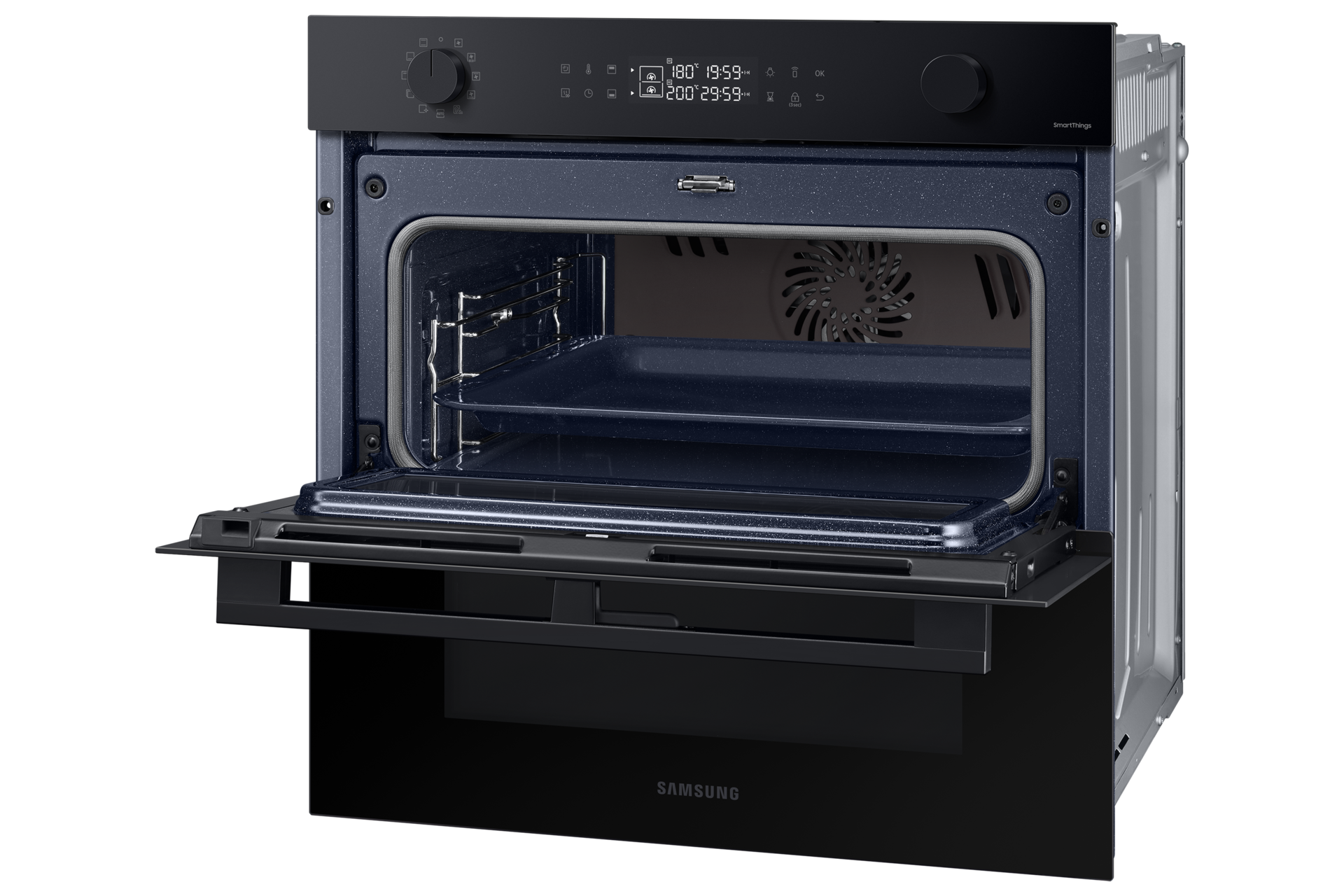 Piekarnik parowy NV7B4345VAS/U2 z Dual Cook do zabudowy z otwartą jedną komorą 