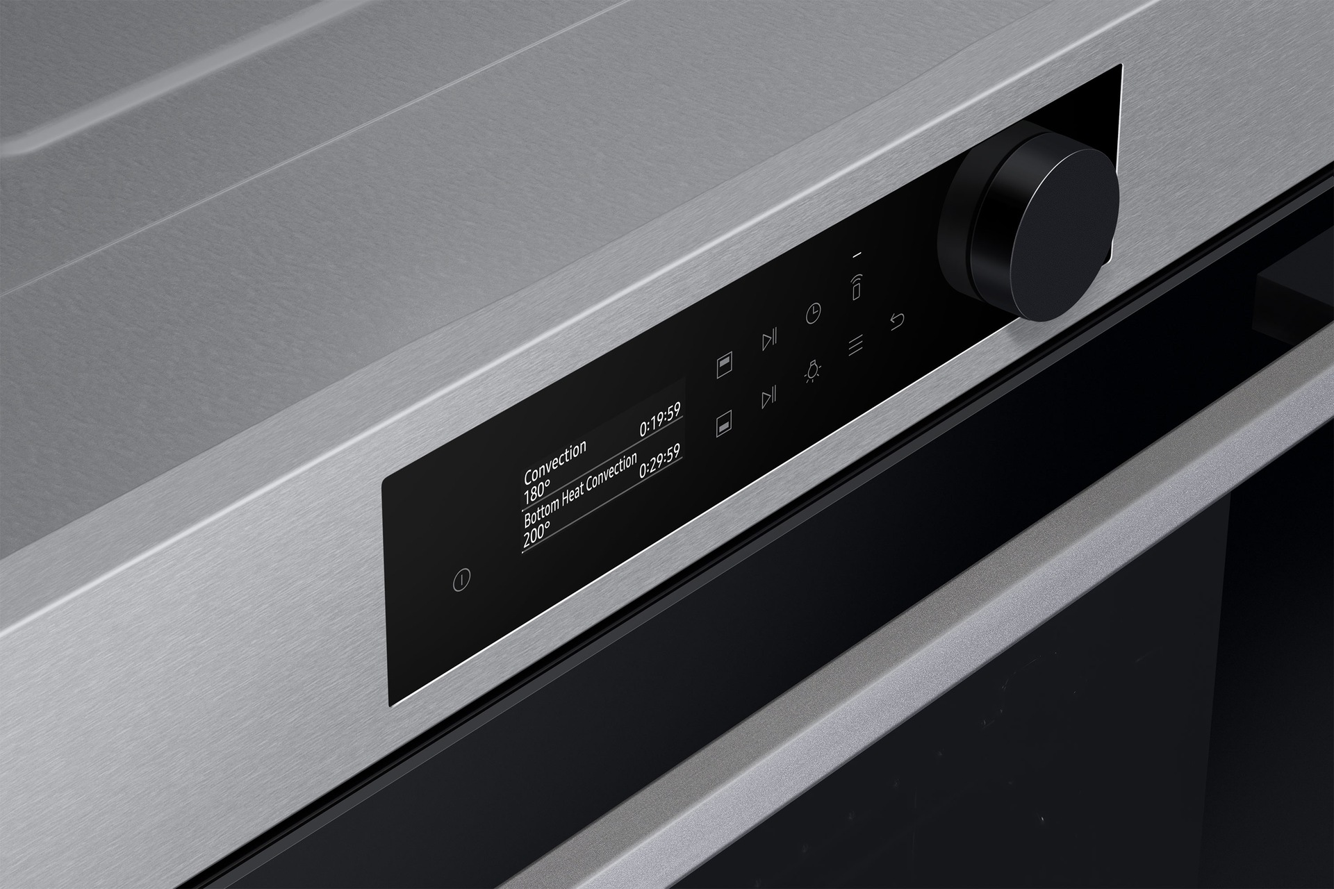 Piekarnik parowy NV7B5645TAS/U2 z Dual Cook z wyświetlaczem LED 