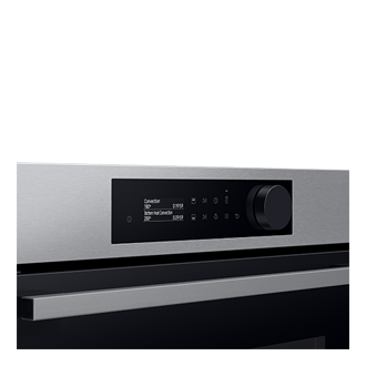 Wyświetlacz LED piekarnika parowego NV7B5645TAS/U2 z Dual Cook do zabudowy bokiem