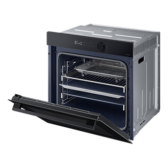 Piekarnik parowy NV7B5685BAK/U2 z WiFi do zabudowy z uchylonymi drzwiami