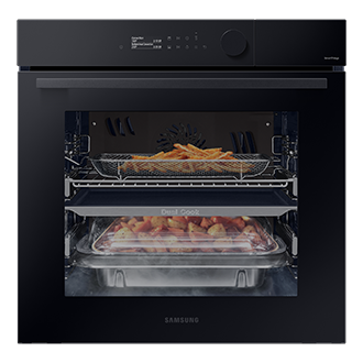 NV7B5685BAK piekarnik parowy Steam Cook z technologią Dual Cook, WiFi	 Czarne szkło