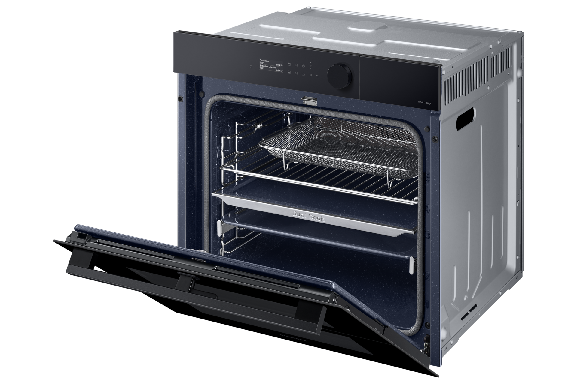 Piekarnik parowy NV7B5785KAK/U2 z WiFi do zabudowy z uchylonymi drzwiami