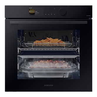 NV7B6685BAK piekarnik parowy Steam Cook z technologią Dual Cook, WiFi Czarne szkło