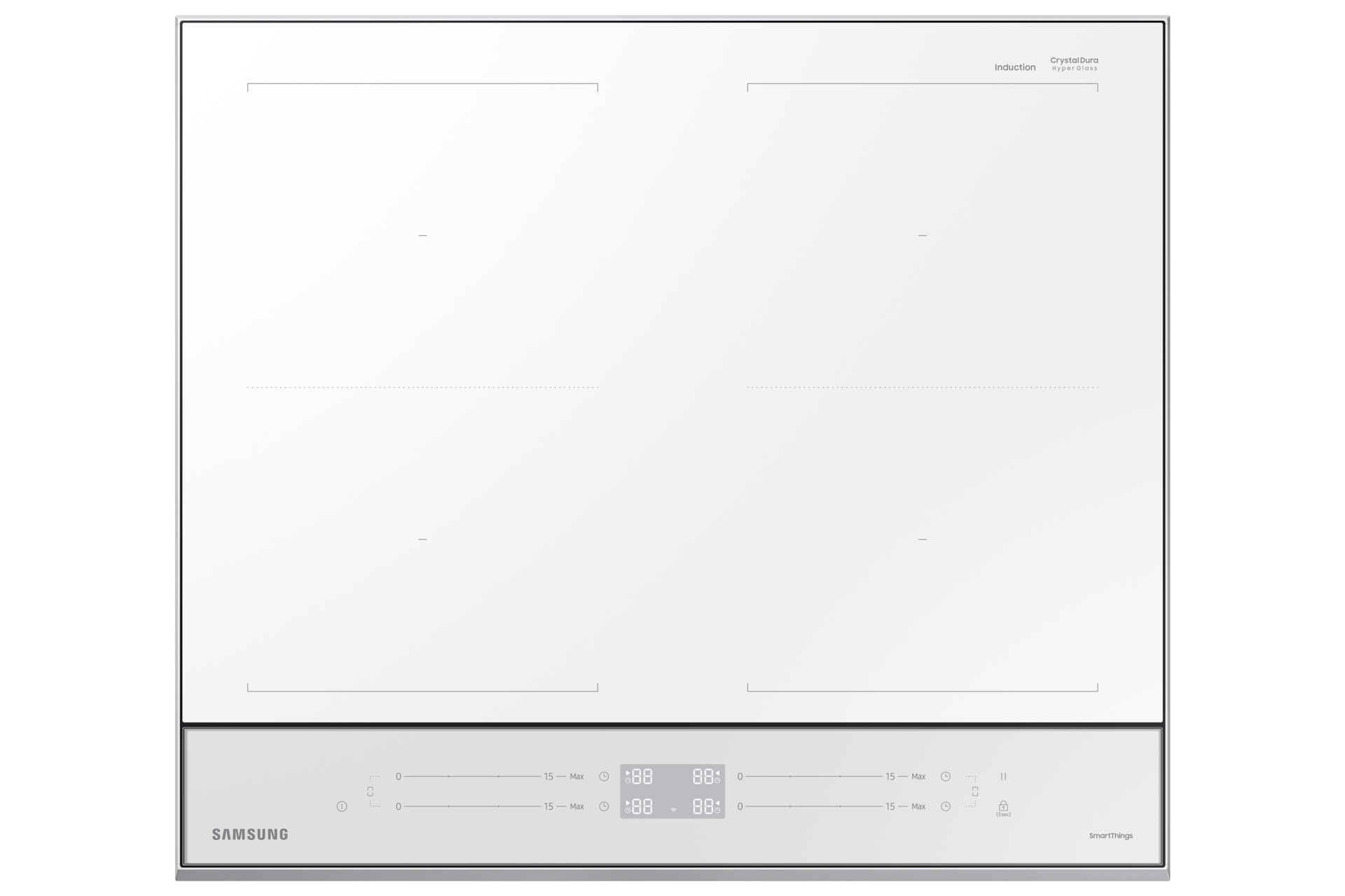 Samsung NZ64B5067YH/U2 Placa de inducción 60 cm - blanca