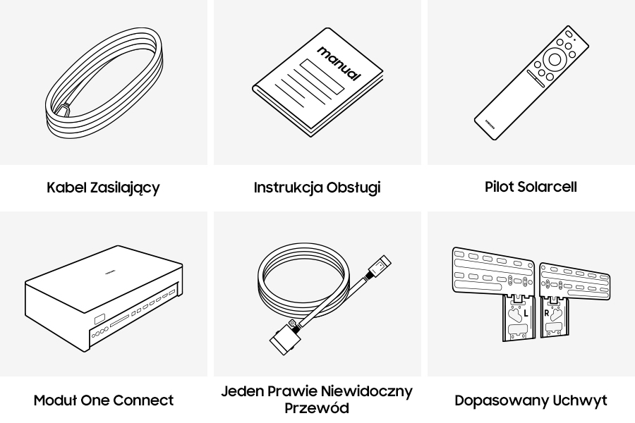 Zestaw akcesoriów z telewizorem The Frame LS03C 32 cale QE32LS03CBUXXH