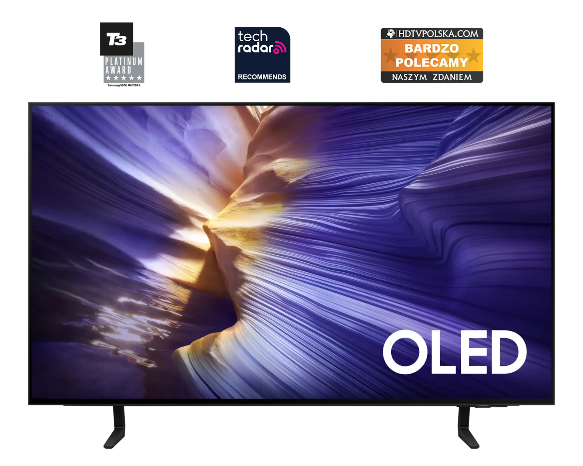 42” OLED S90F 4K Samsung Vision AI Smart TV (2025) Black