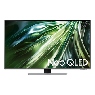 Telewizor 43” Neo QLED 4K QN92D stojący na podstawie, widok na wprost