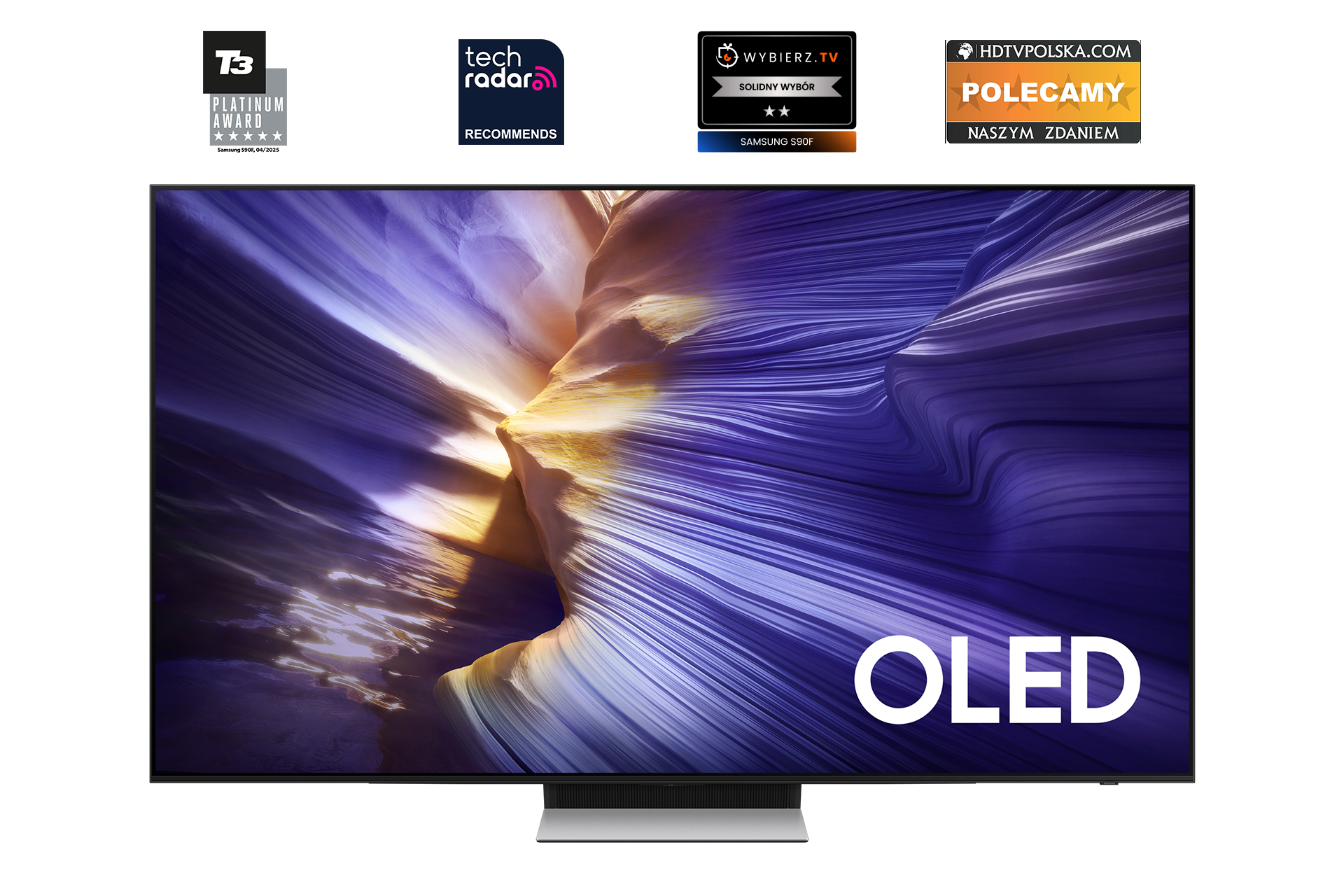 48” OLED S90F 4K Samsung Vision AI Smart TV (2025) Black