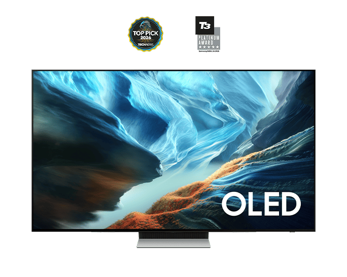 OLED S90H 4K Samsung Vision AI Smart TV (2026) QE65S90HAEXXH Front Graphite 