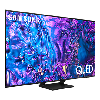 Rzut z lewej Telewizor 55” QLED 4K Q70D QE55Q70DATXXH