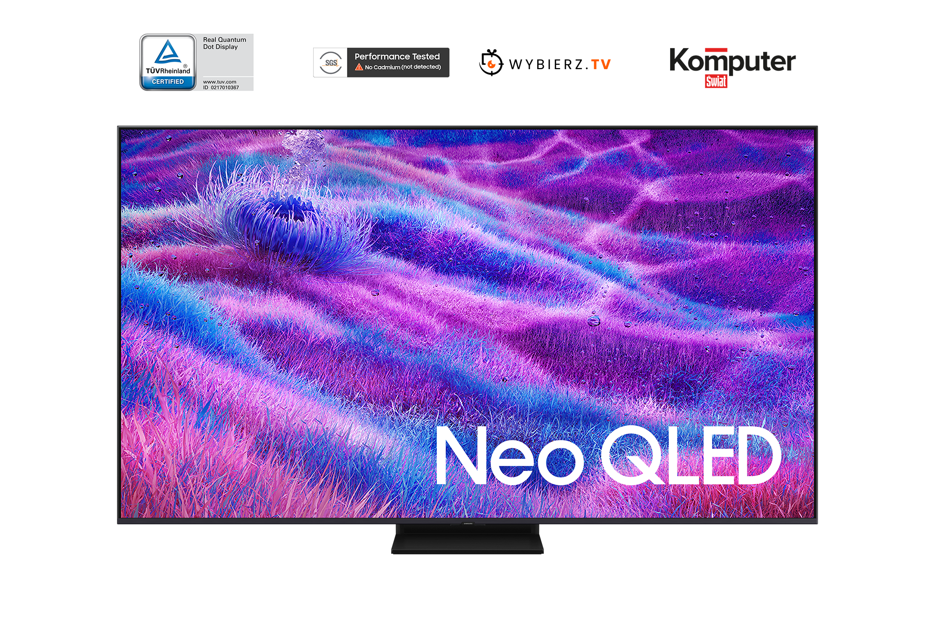 55" Neo QLED QN80F 4K Samsung Vision AI Smart TV (2025) Silver