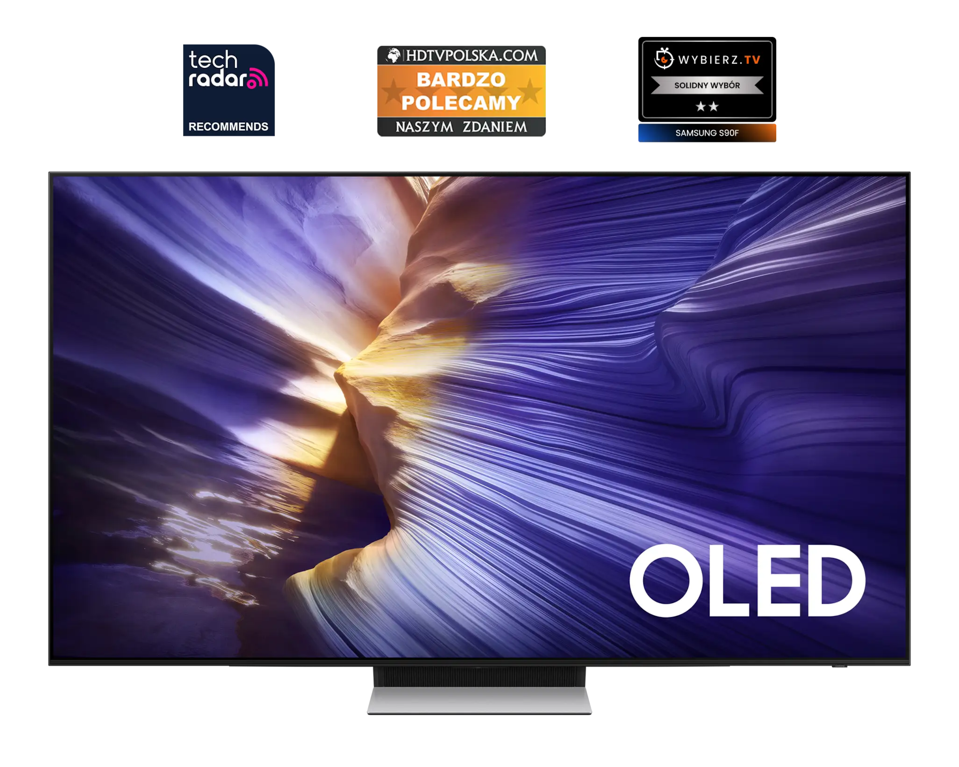 55” OLED S90F 4K Samsung Vision AI Smart TV (2025) Black