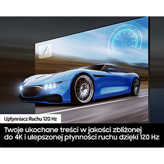 Upłynniacz Ruchu 120 Hz w TV 65” QLED 4K Q70D  QE65Q70DATXXH