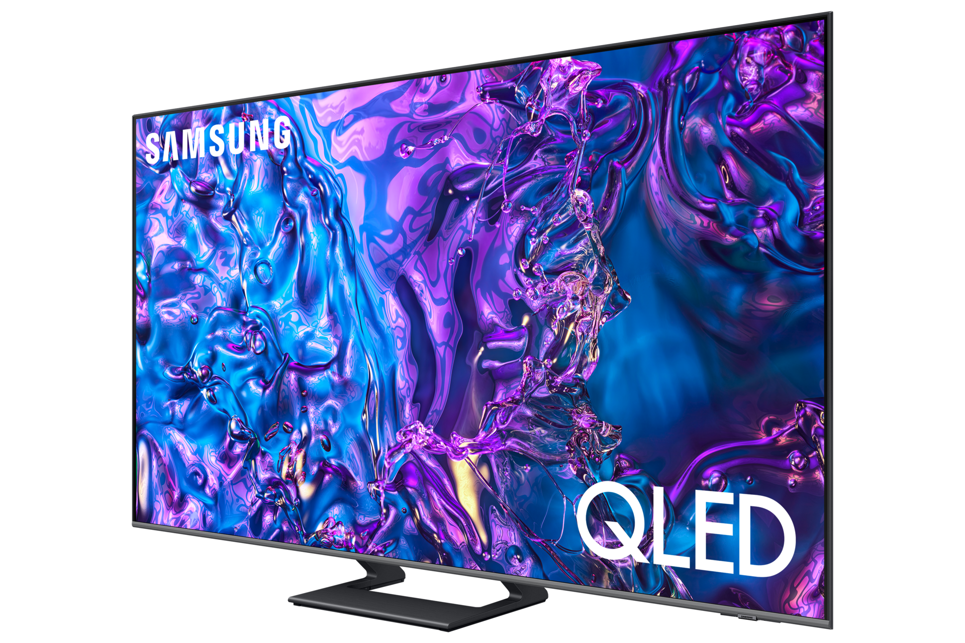 Rzut z prawej Telewizor 65” QLED 4K Q74D QE65Q74DATXXH