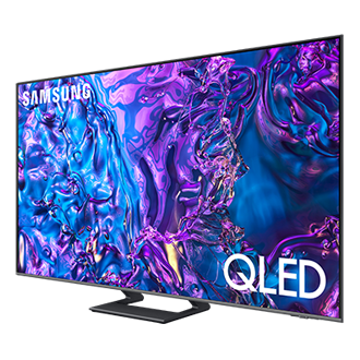 Rzut z prawej Telewizor 65” QLED 4K Q74D QE65Q74DATXXH