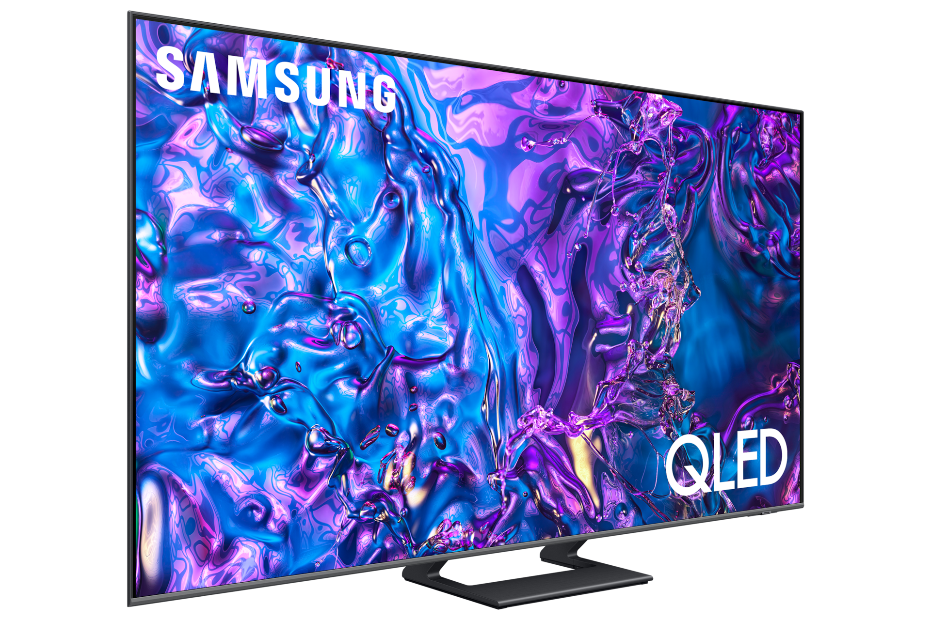 Rzut z lewej Telewizor 65” QLED 4K Q77D QE65Q77DATXXH