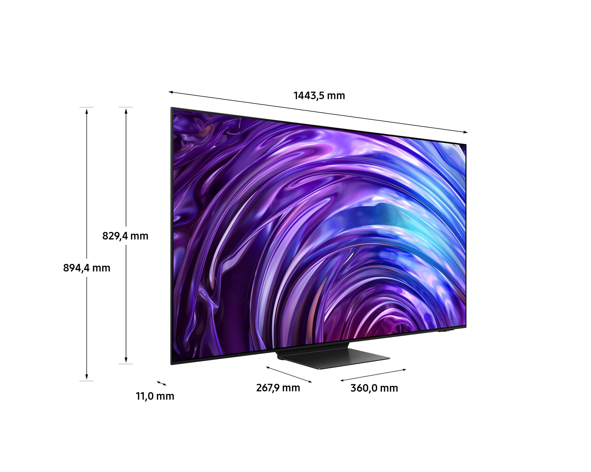 [Télé~wízó~r 65” ÓLÉ~D S95D 4K~ Smár~t TV s~tójąc~ý ñá p~ódst~áwíé~, wídó~k z lé~wéj]