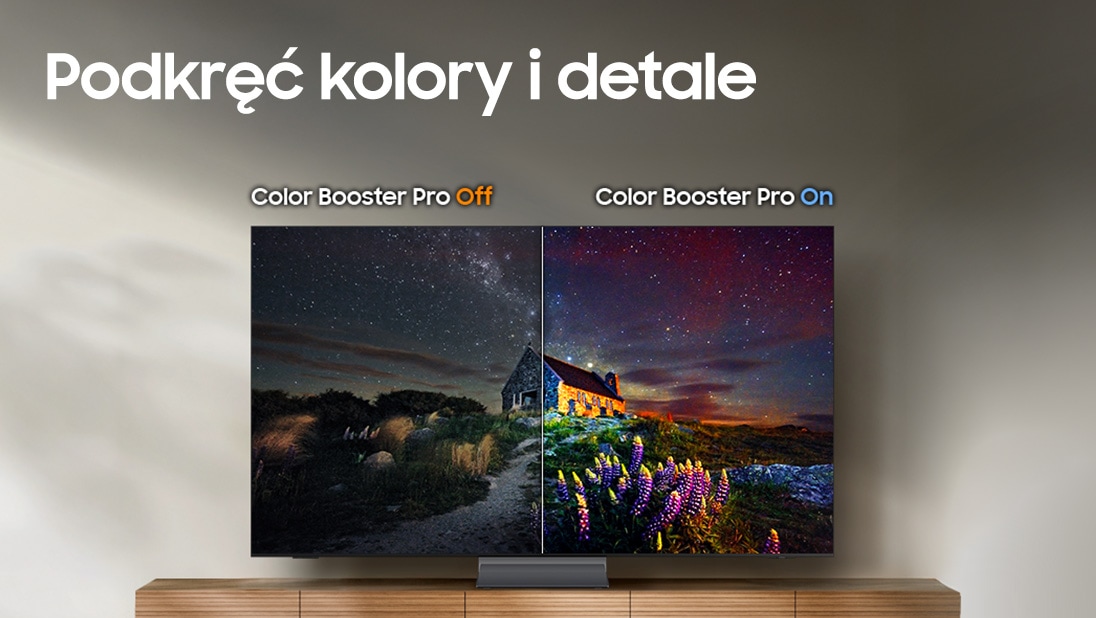 Color Booster Pro – kolory, które naprawdę zachwycają | Samsung AI TV