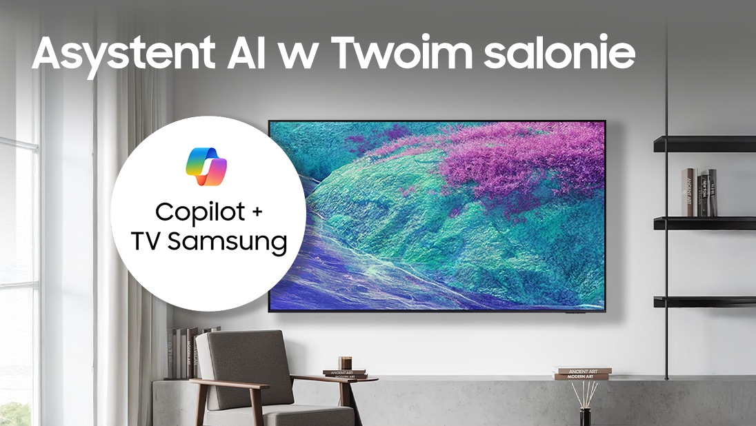 Copilot w telewizorze Samsung – asystent AI na dużym ekranie